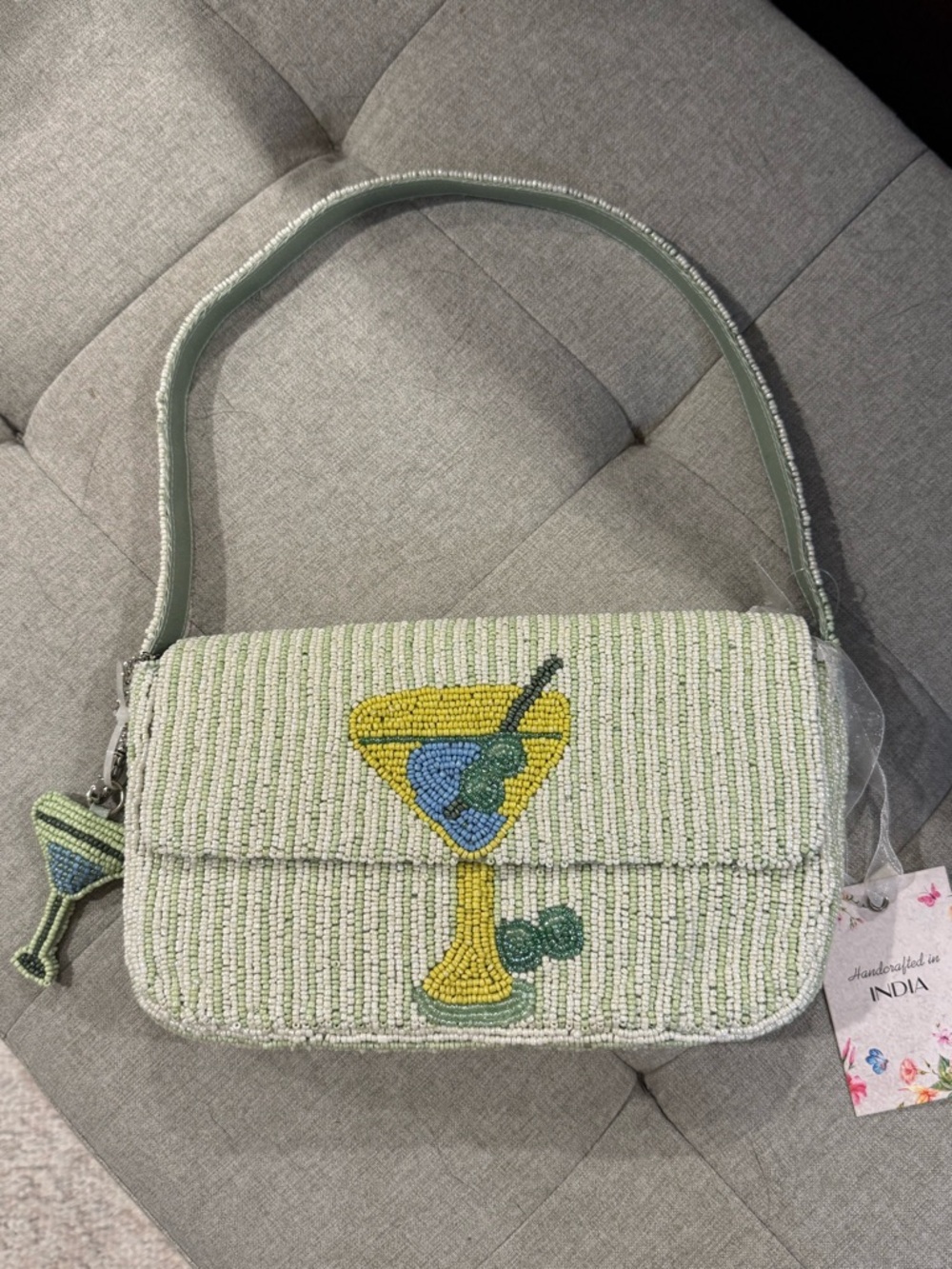 Beaded Martini Handbag